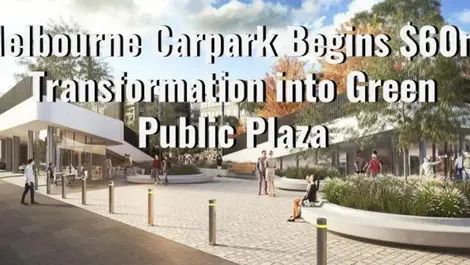Construction begins on Cato Square parkland in Stonnington