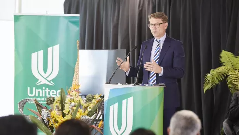 Unitec buildopening hon paul goldsmith speaks