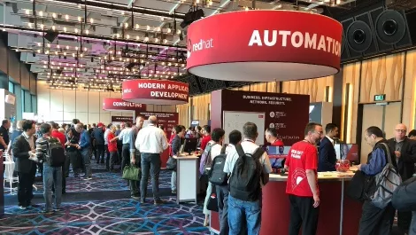 Gallery: A tour of the floor at the Red Hat Forum Sydney