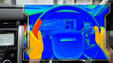 Carmaker tests heated steering wheels to help drivers pay attention