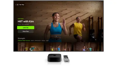 Apple wwdc24 tvos 18 apple fitness plus workout