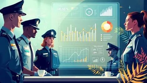Police officers law enforcement global collaboration technology dashboard new zealand fern