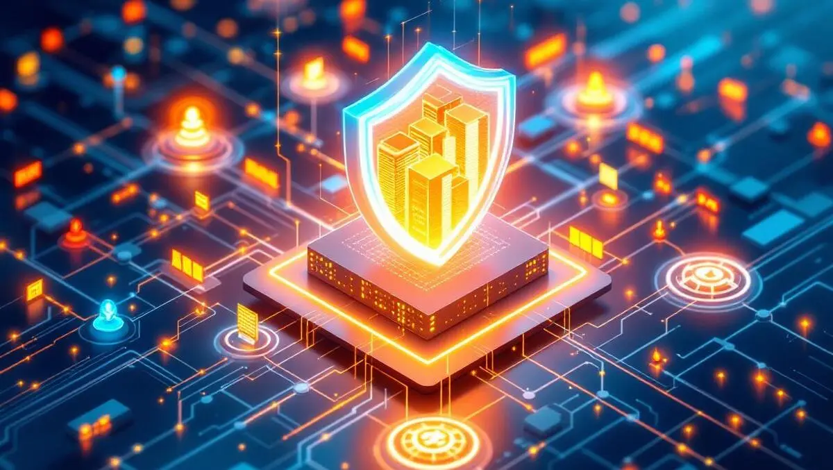 Digital shield protecting interconnected buildings networks cybersecurity threat detection