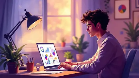 Neurodivergent professional focused home office clarity empowerment