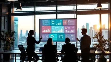 Australian bankers collaborate around digital dashboard workflows