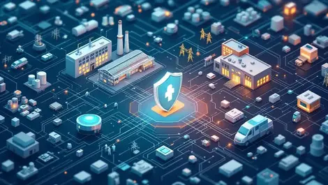 Secure iot ot critical infrastructure hospital factory network