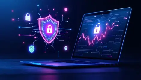 Uk online shop secure checkout cybersecurity shield circuit lock