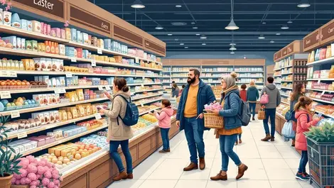 Britons set to spend GBP £2.39bn on Easter goodies